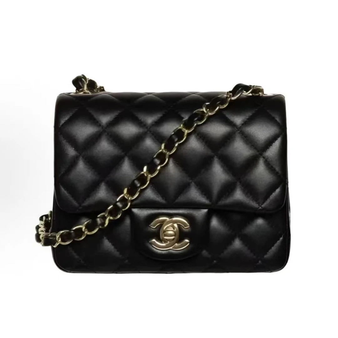 90新 Chanel/香奈儿 25B cf方胖子双c扣（查码）原价2