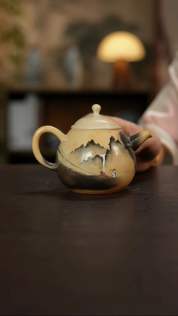 杯景德镇陶瓷杯碗柴烧多人