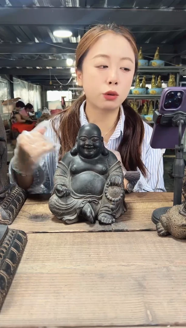 陶土【火山泥】大肚佛