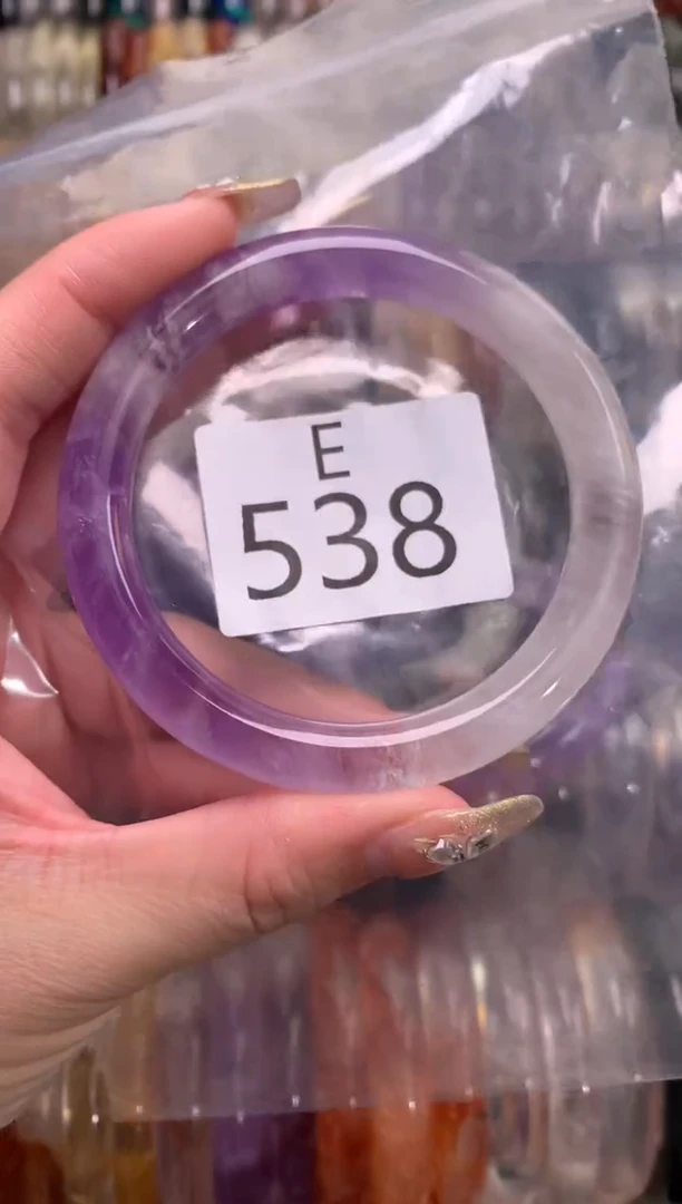【闪购商品】水晶水晶手镯未镶嵌538-57+