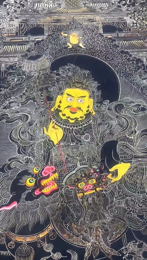 卷轴画精品挂饰 唐卡tk16010