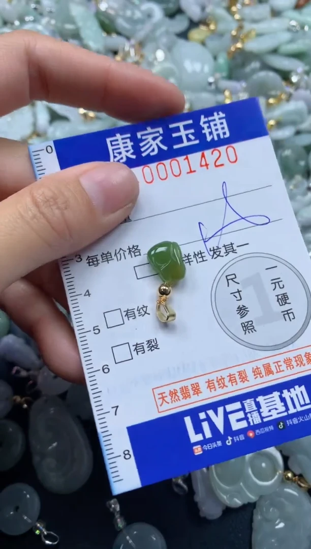 颈饰未镶嵌翡翠1420