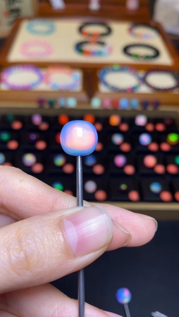 【闪购商品】树脂制品11*12mm人工欧泊老型16