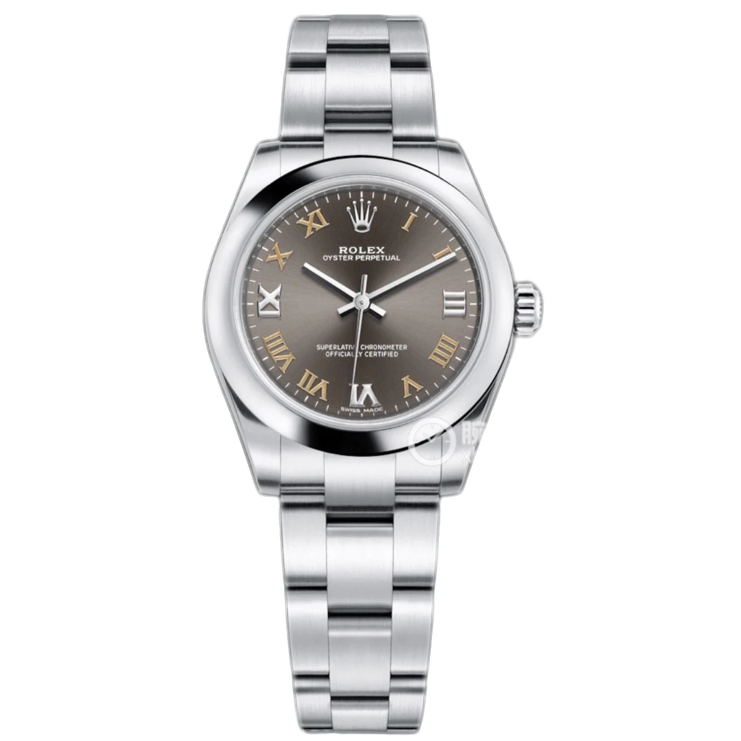 95新 Rolex/劳力士 劳力士蚝式恒动型/灰罗马/自动机械女款