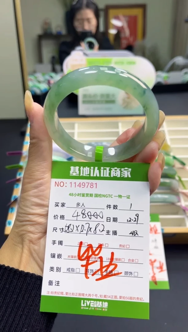 未镶嵌手镯翡翠多人