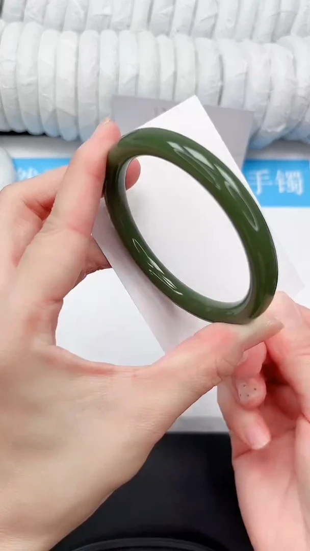 未镶嵌手镯石英质玉13-58.6XB