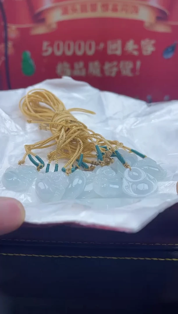 【闪购商品】翡翠颈饰未镶嵌一姐|555490|多样性发一件（配绳）