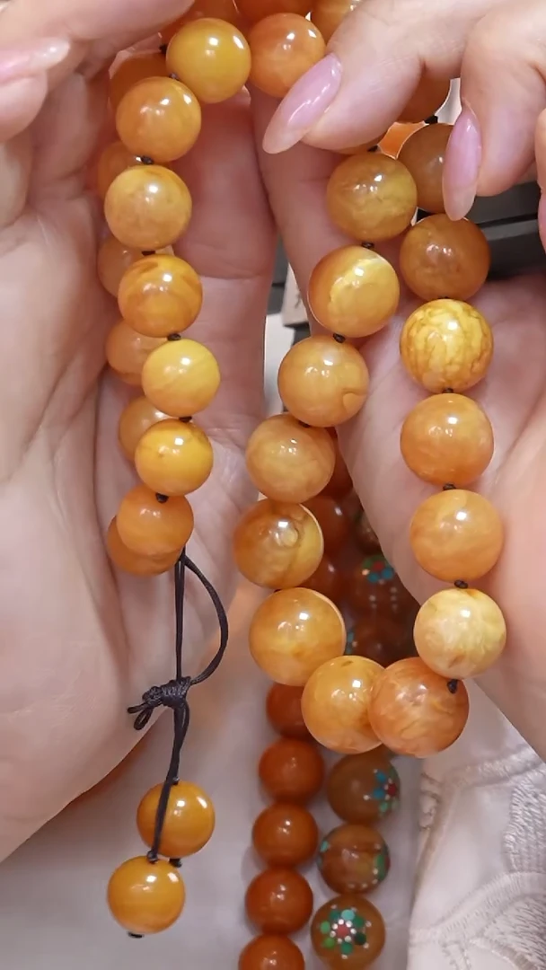 蜜蜡颈饰未镶嵌7663天然蜜蜡珠宝奇石云端妖孽全部保真