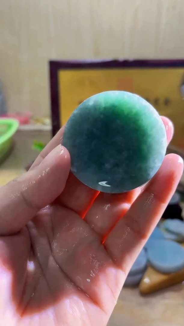 未镶嵌挂件翡翠A货常星3711