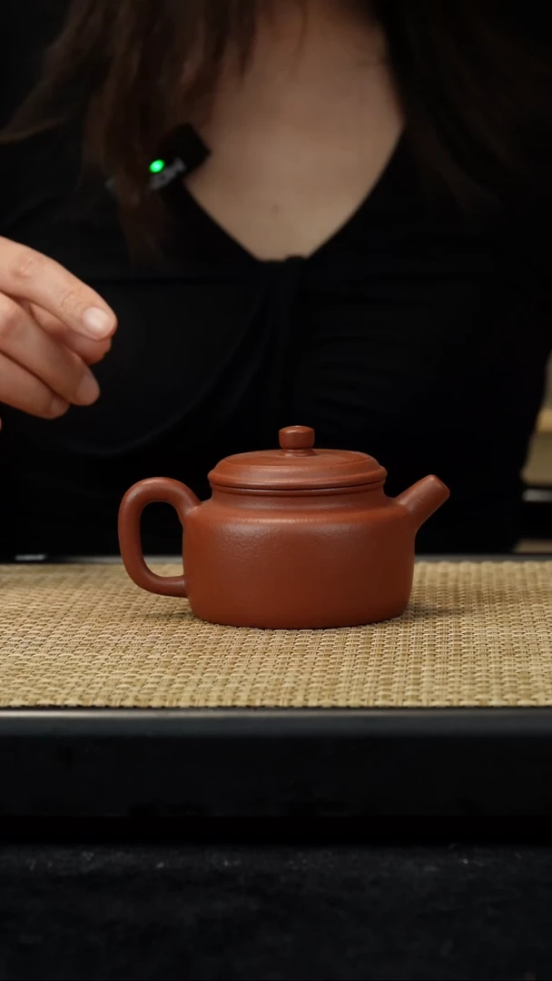茶壶紫砂朱泥光素德钟160c