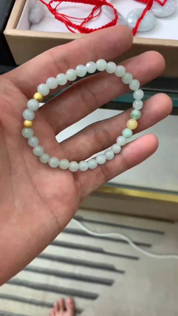 未镶嵌手串翡翠翡翠手串06