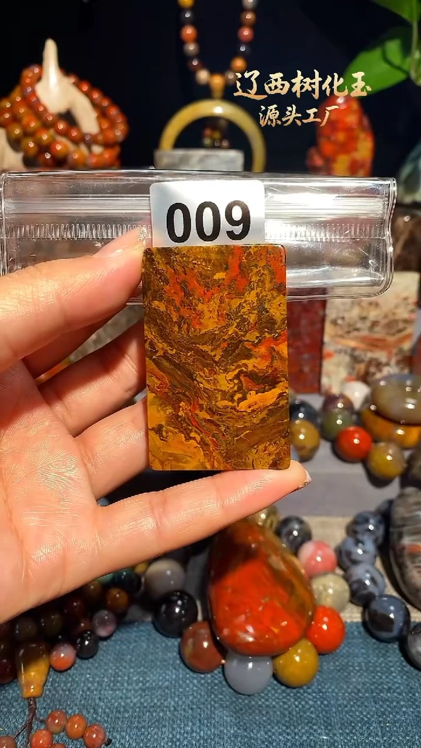 未镶嵌-硅化玉天然北票硅化玉吊坠