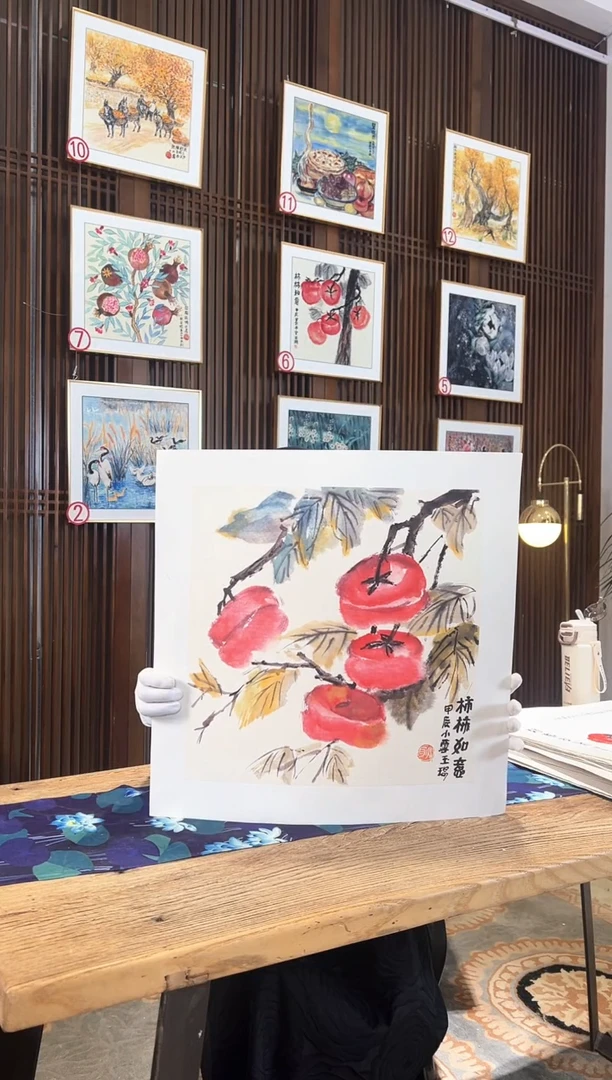 版画耿玉琨名章限量版画S