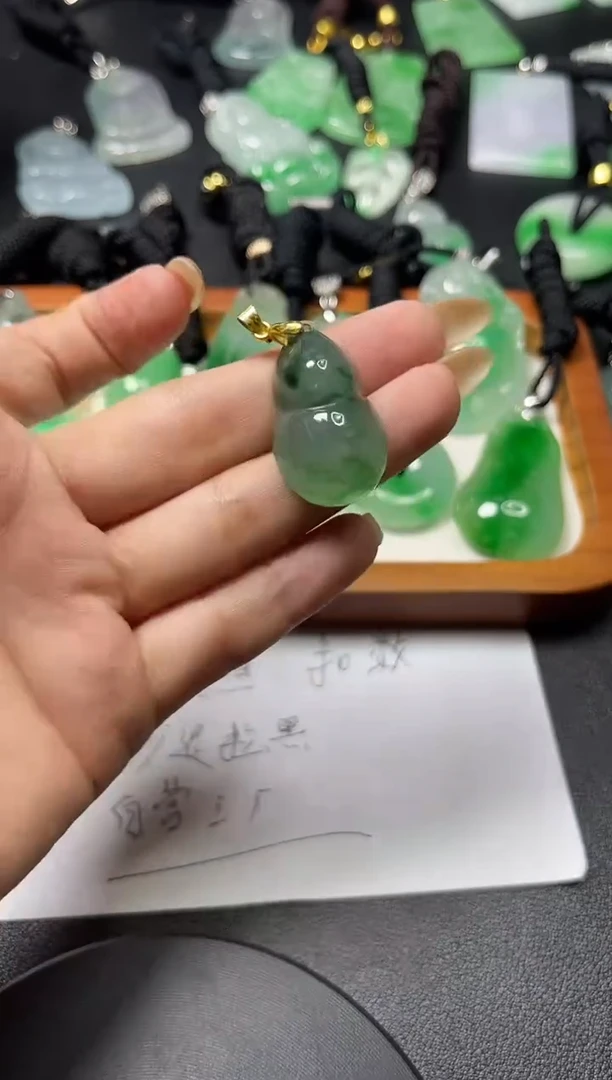 颈饰未镶嵌翡翠所见即所得 一图一物