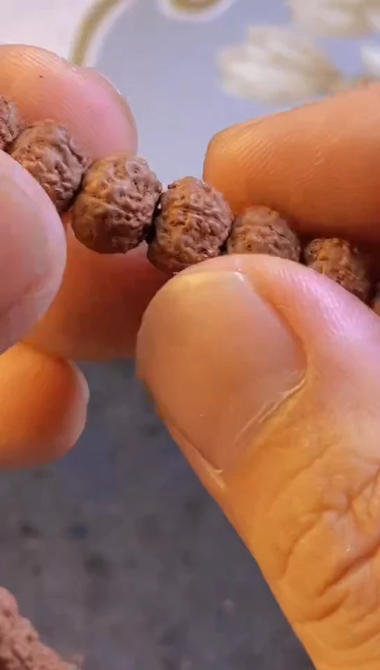 金刚菩提吊坠805平细梅花长串尺寸9