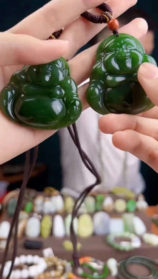 和田玉未镶嵌颈饰多样性发货 拍一单发一个