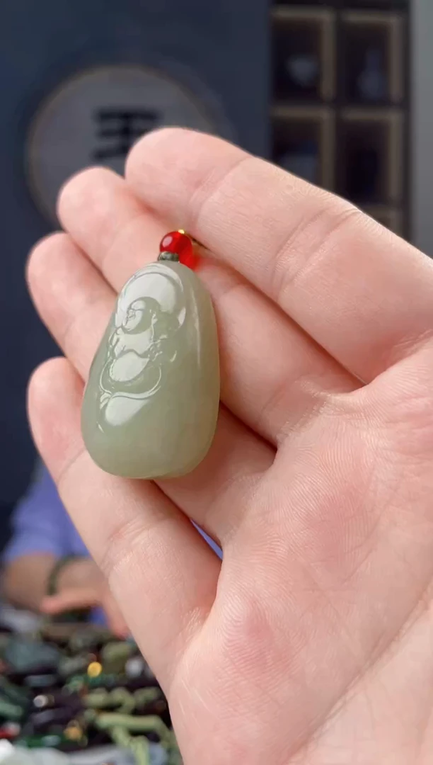 颈饰未镶嵌和田玉拍一发一，多样性发货