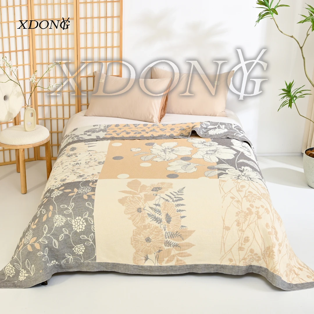 XDONGY（冬云家纺）230*250法国皇室定制  薇薇安 柔软亲肤床盖毯