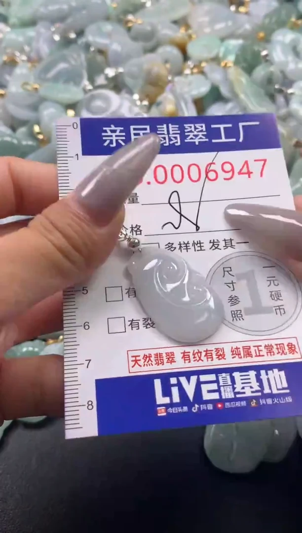 颈饰未镶嵌翡翠6947