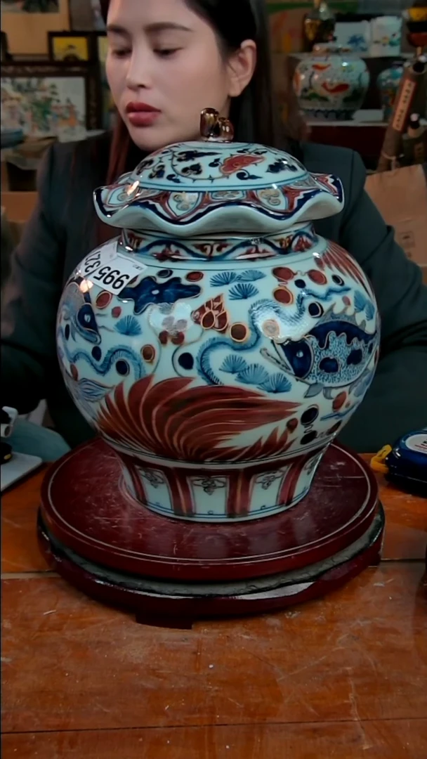 摆件陶景德镇陶瓷摆件816