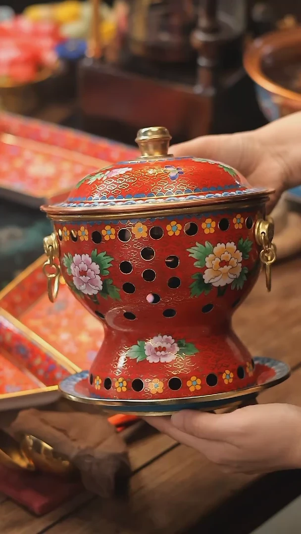 【闪购商品】【老王】新荣记红底牡丹