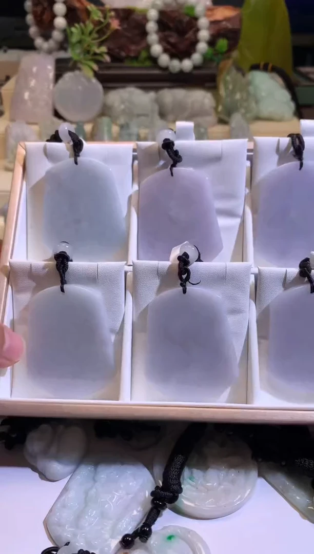 翡翠未镶嵌颈饰6/06/038多样性发其一