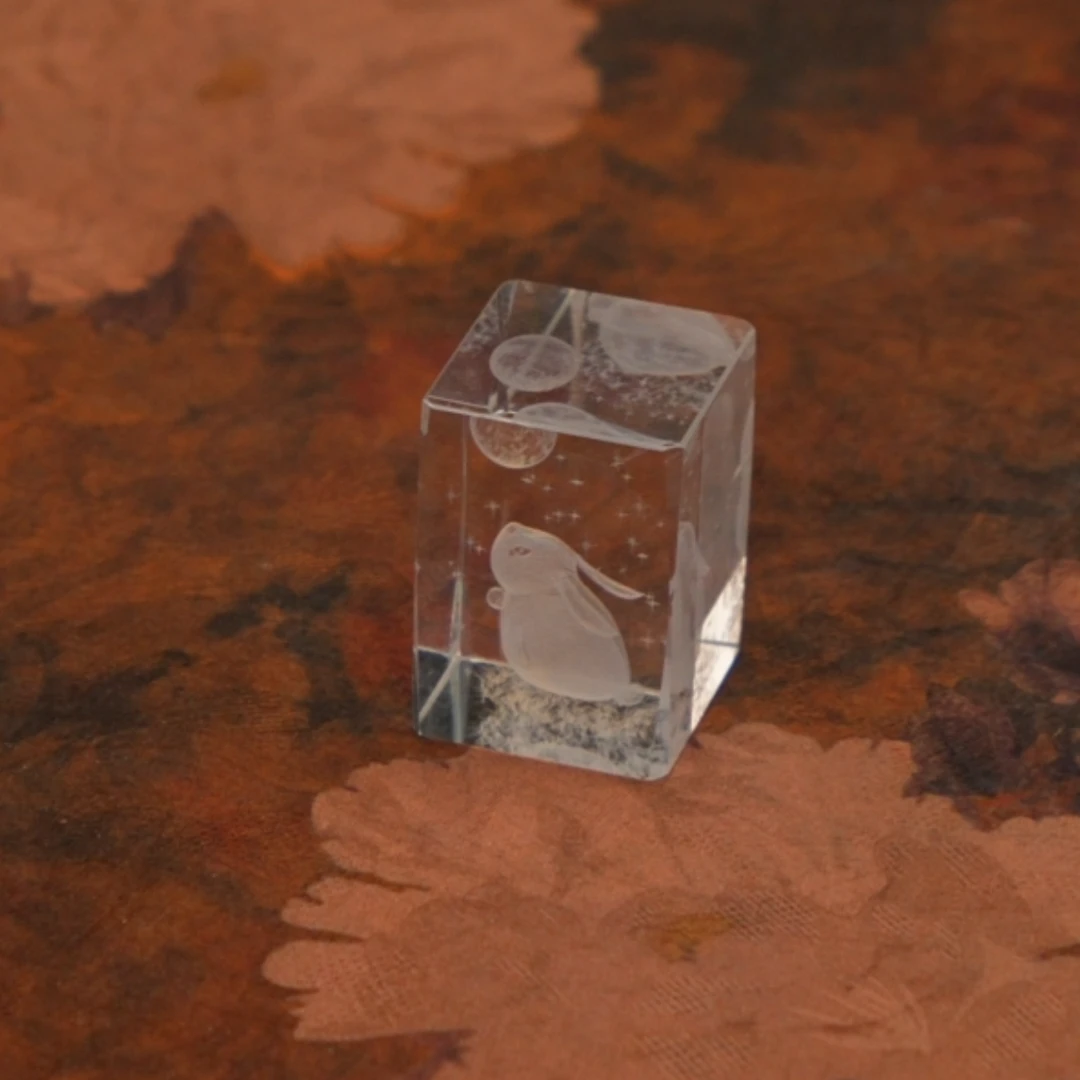 玉兔望月方盖置 Q1156