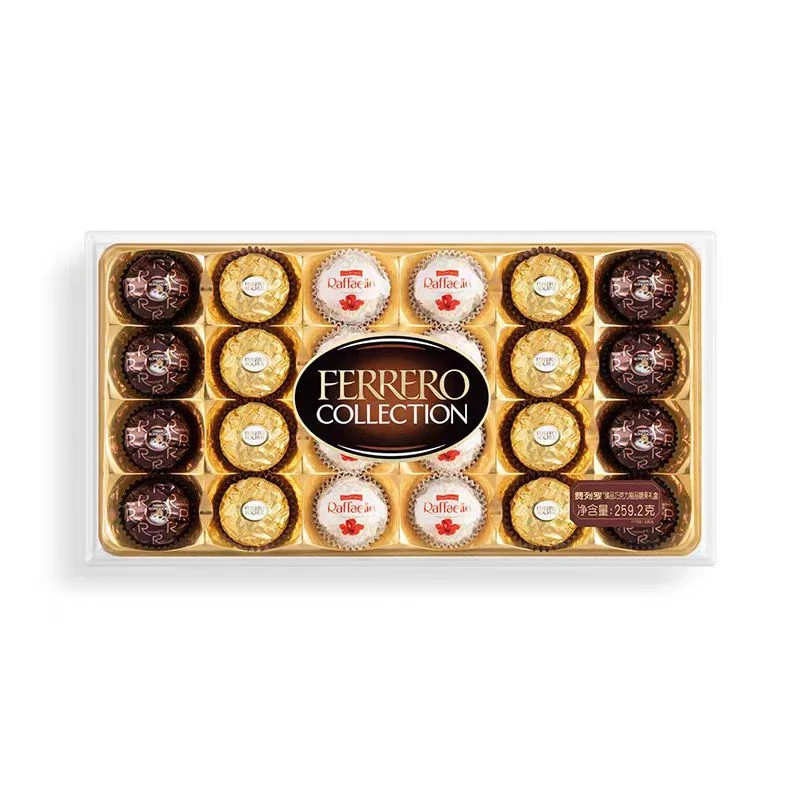 费列罗臻品巧克力糖果礼盒24粒装 259.2g