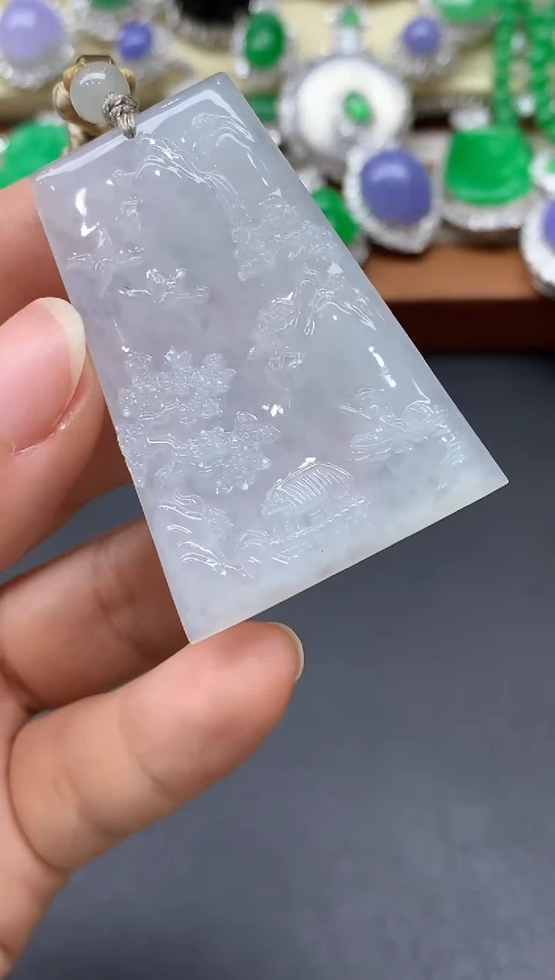 颈饰未镶嵌翡翠193-中国好珍宝