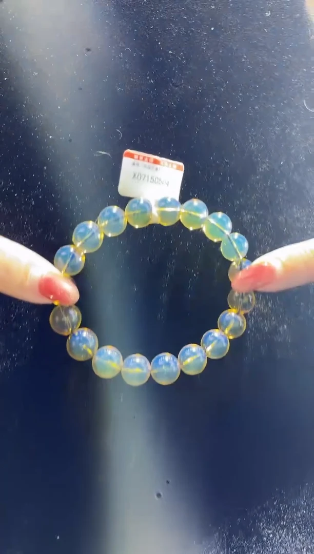 未镶嵌蓝珀珠宝奇石赛多米10手串