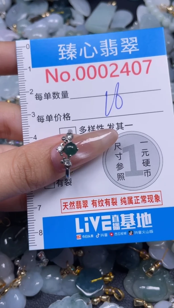 颈饰未镶嵌翡翠2407