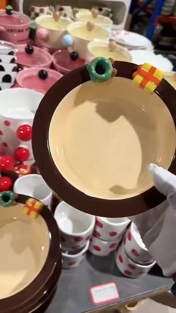 陶瓷礼物深盘微瑕 凑满20元包邮