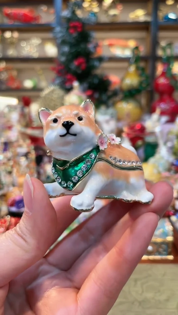 【闪购商品】精致珐琅彩首饰盒