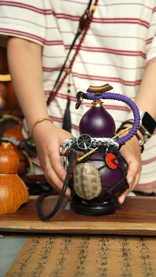 367号700ml左右非遗大漆酒葫芦