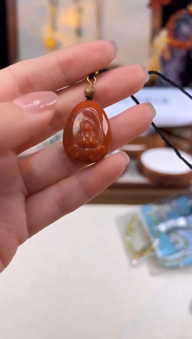 吊坠南红玛瑙未镶嵌@@I921C018289-14