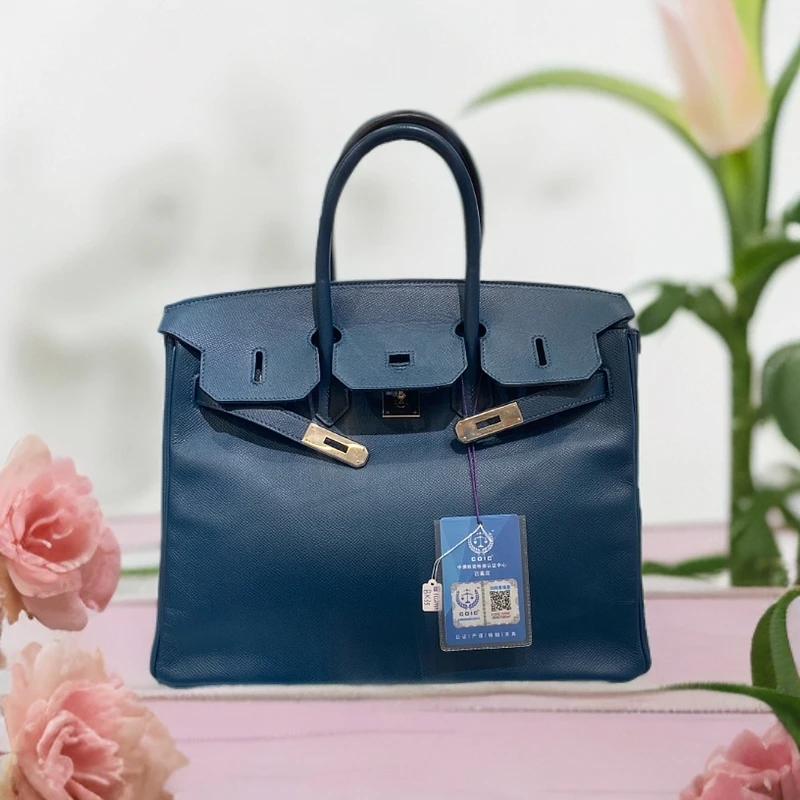 95新 Hermes/爱马仕 bk35蓝色