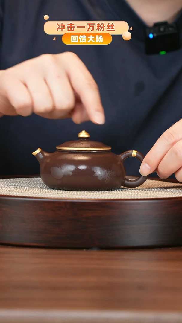 茶壶紫砂WK紫罗兰寒江