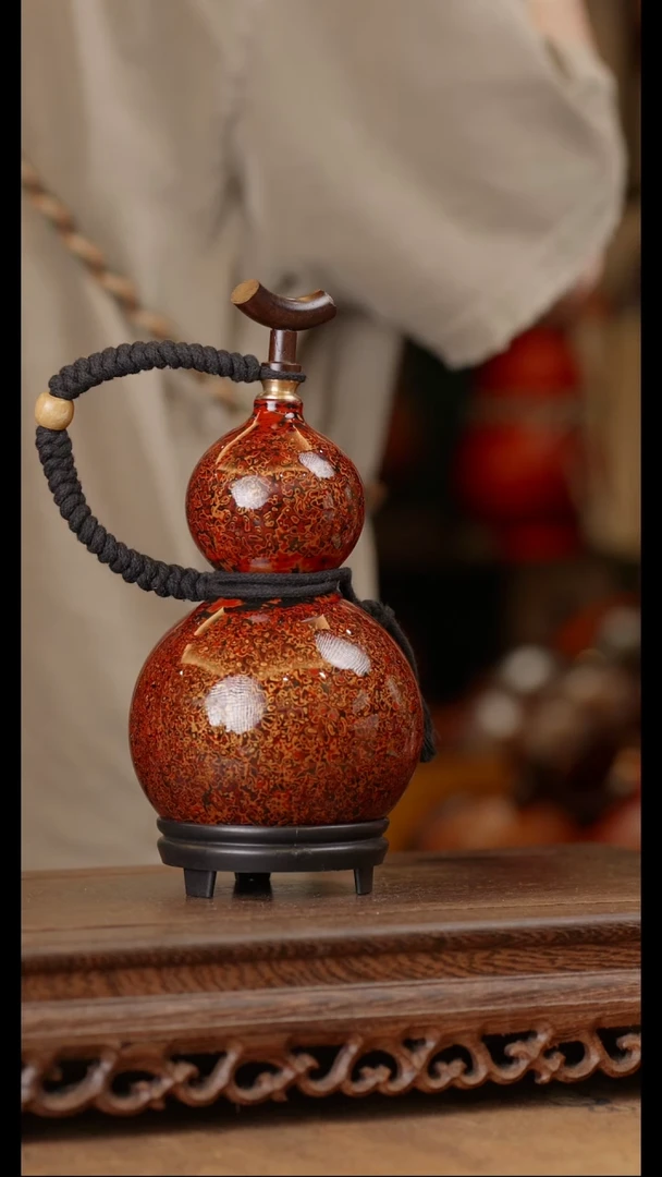 94号精品天然大漆酒葫芦一物一拍~
