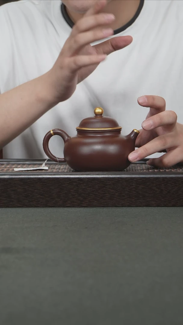 茶壶紫砂宜兴紫砂280cc0870