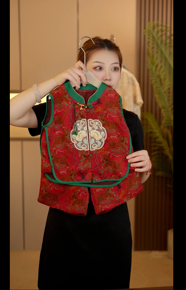 【红红火火】2025夏季新品儿童国风汉服新中式汉服套装MJX257227