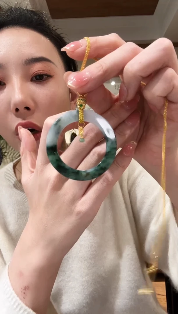 【闪购商品】翡翠颈饰未镶嵌国风