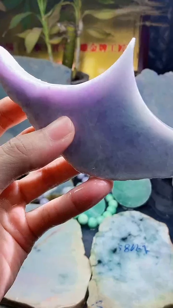 未镶嵌挂件翡翠小雨481