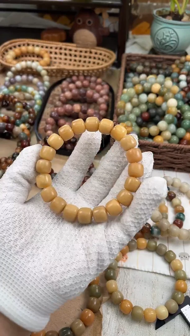 手串菩提根/象牙果a828卡13 干磨海子