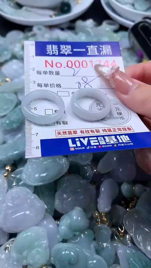 吊坠(不含链)未镶嵌翡翠1744