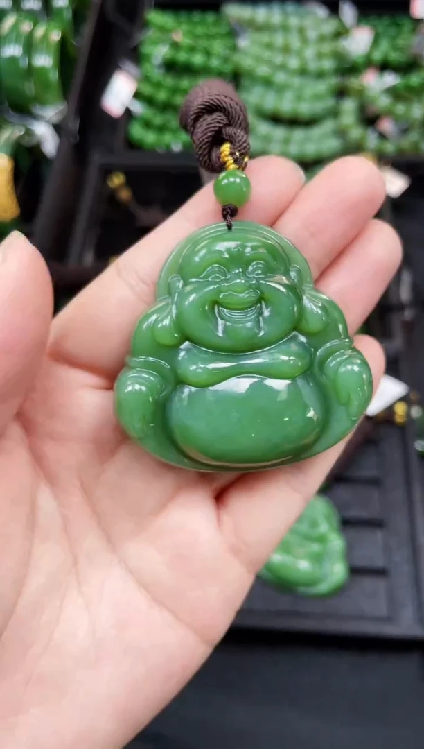 【闪购商品】和田玉吊坠未镶嵌52MM 多样性发一