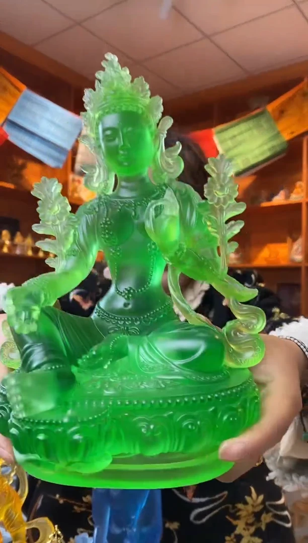 【闪购商品】泥塑绿妈妈-与实物略有差异介意者慎拍