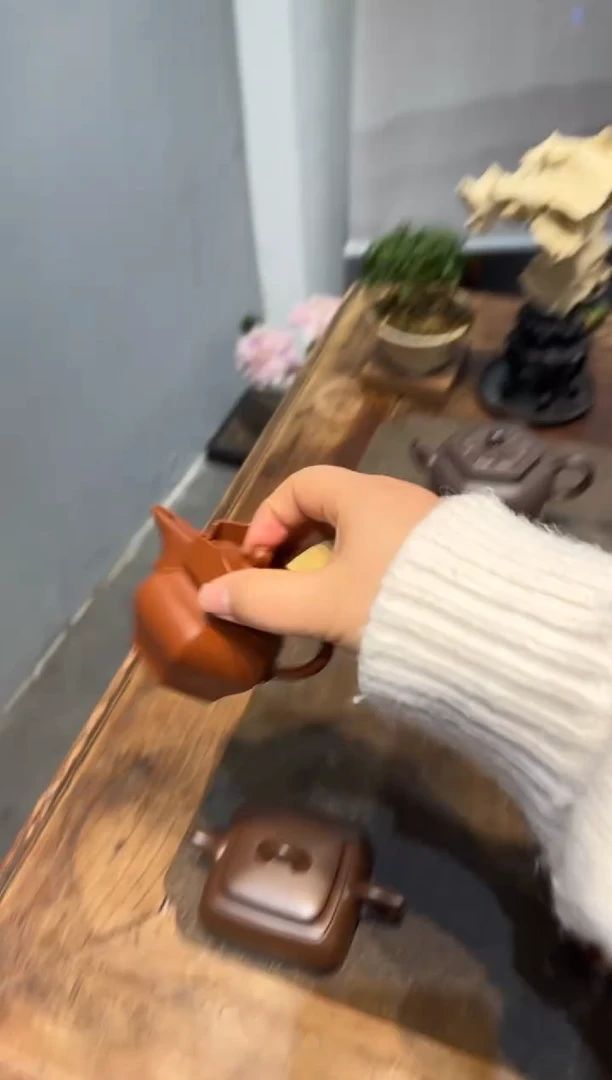 茶壶紫砂西****2本绿小僧帽