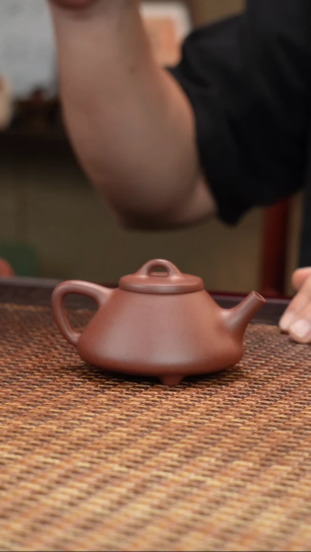 茶壶紫砂汀禾紫砂石瓢