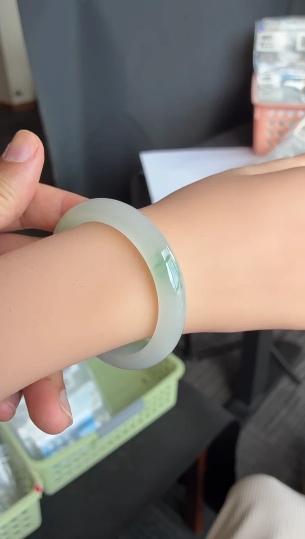 未镶嵌手镯翡翠34号51.1*10.1*8正圈