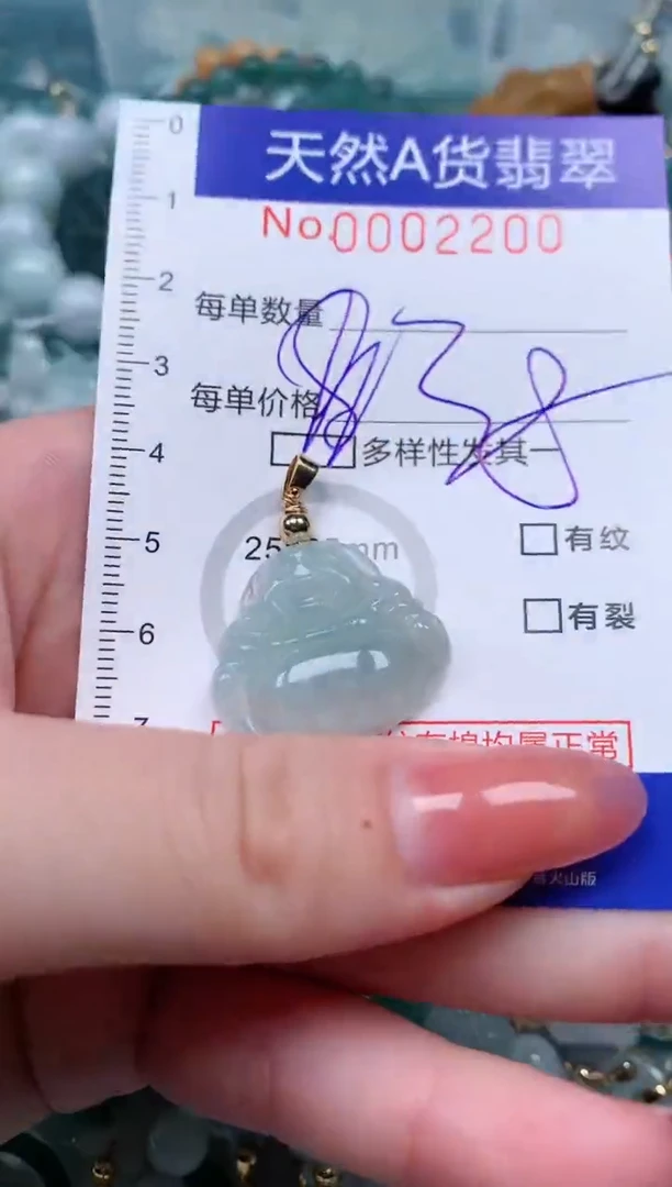 【闪购商品】翡翠颈饰未镶嵌00002200
